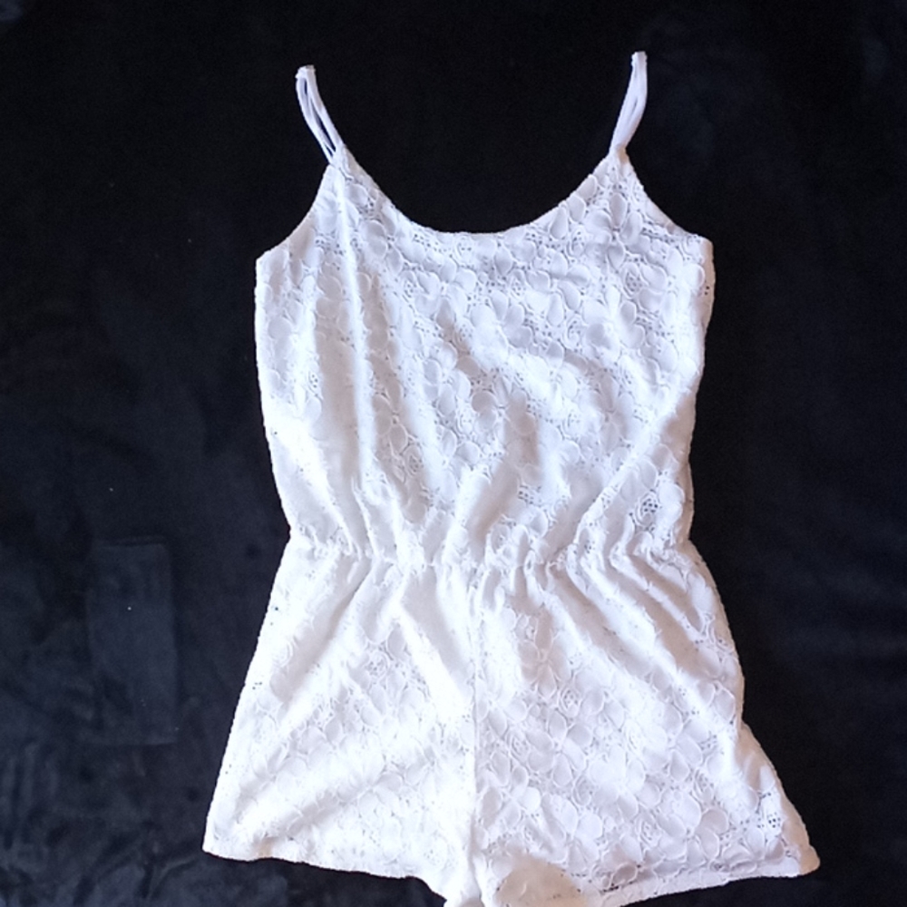 white romper